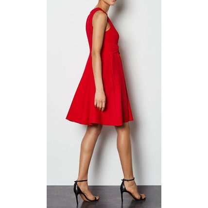 KAREN MILLEN Woven Sleeveless Gathered Dress BNWT