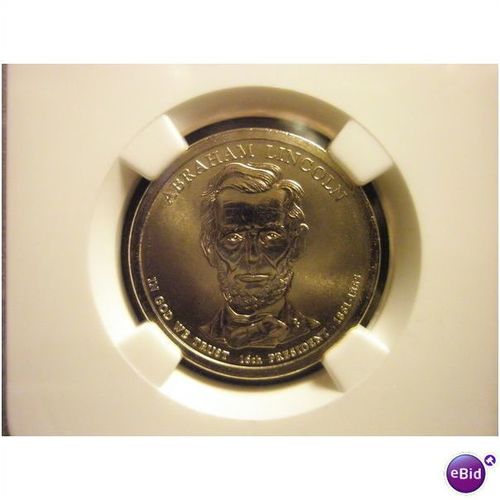 2010 P NGC MS66 **FIRST DAY ISSUE** Lincoln $1 (F SHIP)