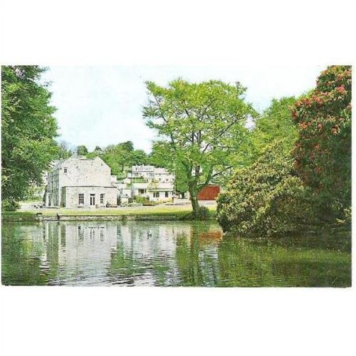 Bodmin, Cornwall - Priory Park & Municipal Offices - Lilywhite postcard 1974