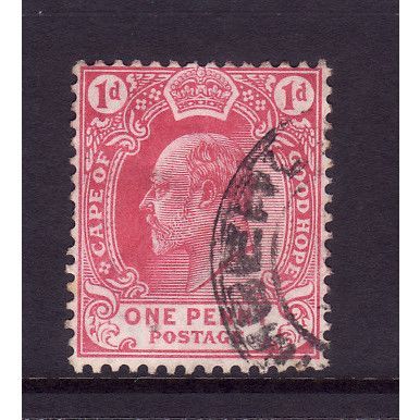 CAPE OF GOOD HOPE 1902 SG71 1d CARMINE FINE USED#3