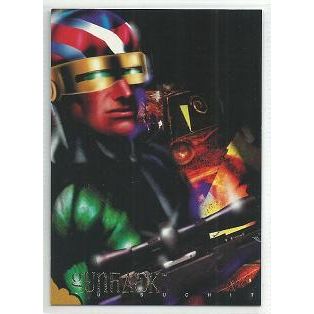 DC VILLAINS card # 40 ' GUNHAWK ' (1995 )