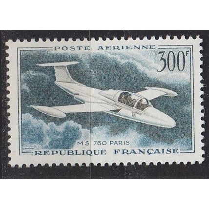 FRANKREICH FRANCE [1959] MiNr 1231 ( */mh ) Flugzeug