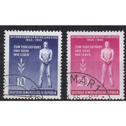 GERMANY DDR [1955] MiNr 0459-60 ( O/used )