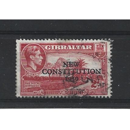 Gibraltar.SG140 2d Carmine.Fine Used.Mar24