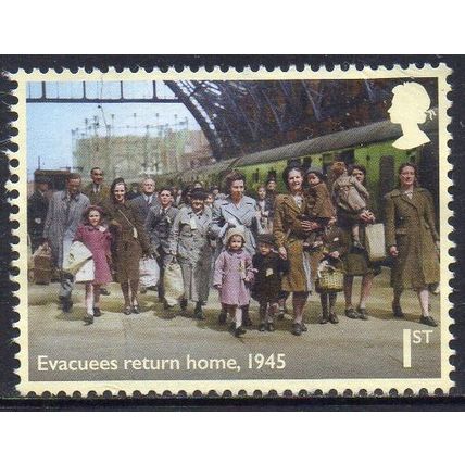 GB 2020 75th Anniv of the End of WWII - Evacuees Return Home 1st Used