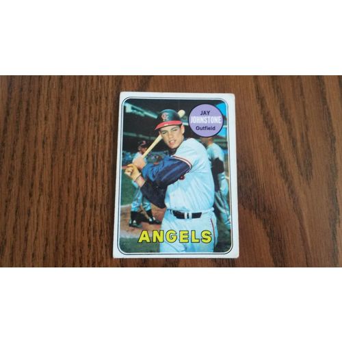 1969 Topps Card # 059 Jay Johnstone Good (2) California Angels