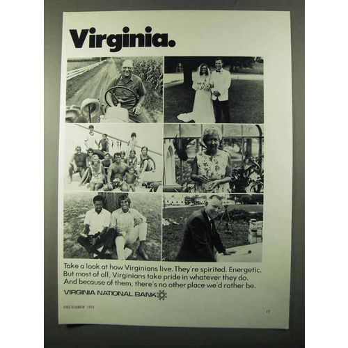 1971 Virginia National Bank Ad
