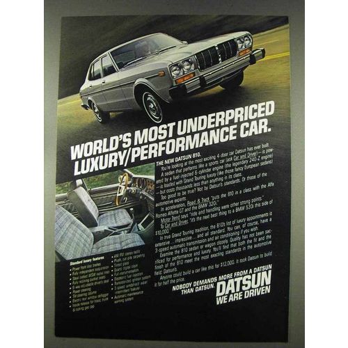 1978 Datsun 810 car Ad - Most Underpriced