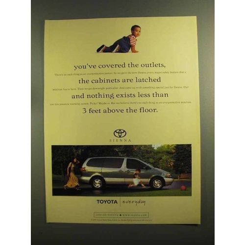 1998 Toyota Sienna Ad - You've Covered the Outlets