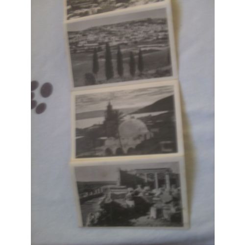 The Holy Land Souvenir Booklet 22 Artistic Pictures Photographs by J Bendov