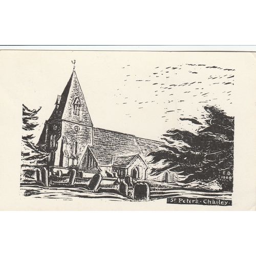 St Peters Chailey Sussex Postcard (SX77095)