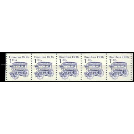 2225b 1c Omnibus Very Fine MNH Dry Gum PNC 3/5 P0675