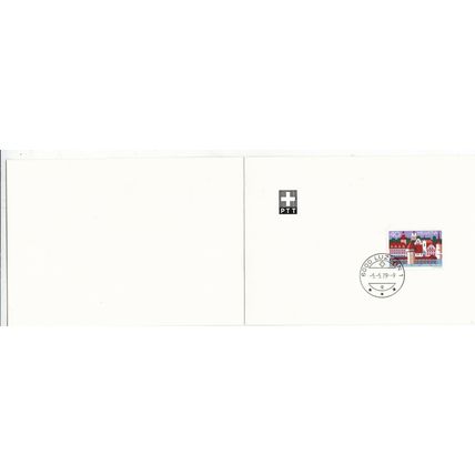 Switzerland 1979 Luzern Deligates Greetings Sheet PTT Card VGC