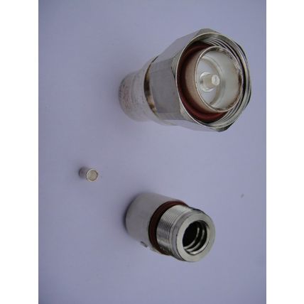 NOS 7/16th Line Plug for 4-50 Heliax 13KW Peak 3KW Avg to 5GHz