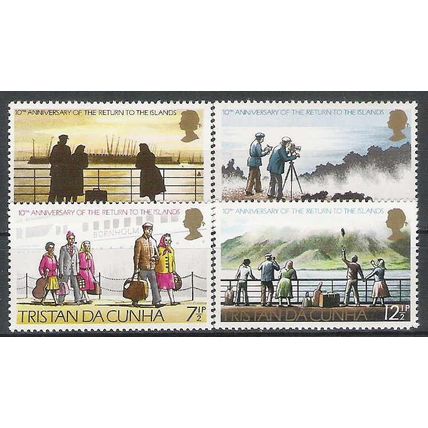 TRISTAN DA CUNHA N° 185/88 YVERT NEUF ** ( MNH )