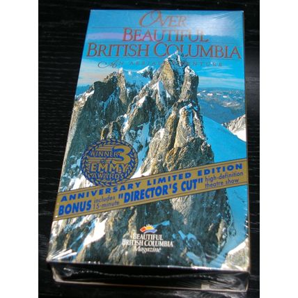 Over Beautiful British Columbia New/MIP VHS Anniversary Ltd Ed. Directors Cut