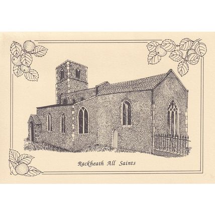 Rackheath All Saints Church Norfolk Postcard