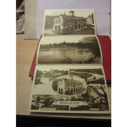 ROSS ON WYE, CHEPSTOW, MONMOUTHSHIRE used LETTERCARD Harvey Barton 1957 pm #