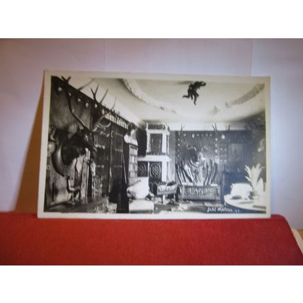interior, MATZEA, BRIXLEGG, TIROL, AUSTRIA unused vintage postcard #