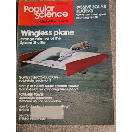 Popular Science Magazines - April thru August 1978