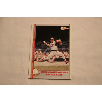 Tom Seaver 1992 Pacific TOM TERRIFIC N0.110 BREAKING WALTER JOHNSON'S STRIKEOUT