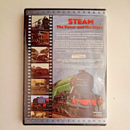 STEAM - THE POWER AND THE GLORY DVD BY ATLAS EDITIONS