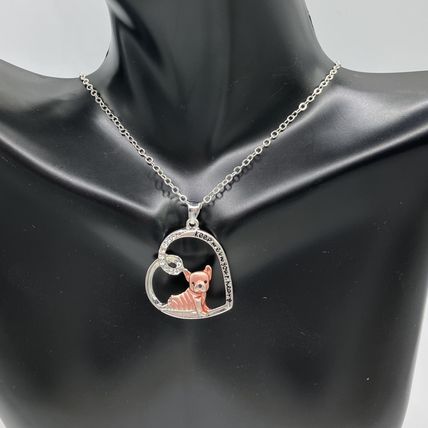 Necklace Dog Heart-shaped Pendant Shar Pei #792