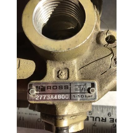 NEW ROSS 2773A4800 SOLENOID PILOT VALVE/REGULATOR,1-10bar,VA 26,110V,ROSS X-1,BL