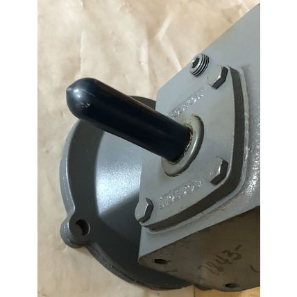 New BOSTON GEAR F713-30S-B5-J6-DOR RIGHT-ANGLE GEAR MOTOR,30:1-RATIO,.320HP,CK