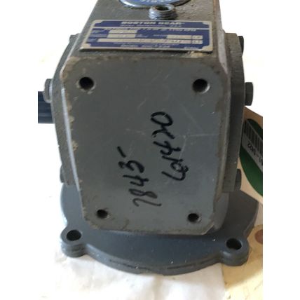 New BOSTON GEAR F713-30S-B5-J6-DOR RIGHT-ANGLE GEAR MOTOR,30:1-RATIO,.320HP,CK