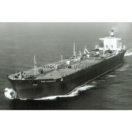 TC0232 - Esso Oil Tanker - Esso Copenhagen , built 1970 - photograph 6x4