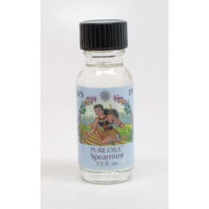 Spearmint, Sun's Eye Body Grade Blended Oil, 1/2 Ounce Bottle