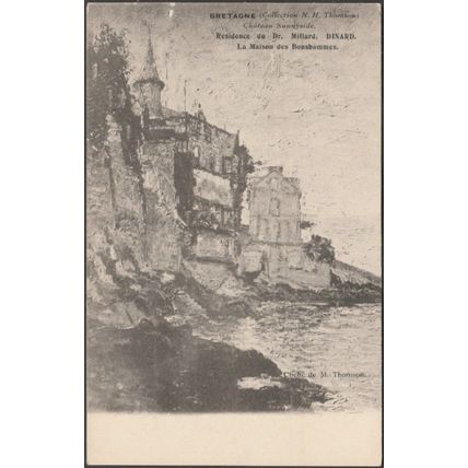 La Maison des Bonshommes, Dinard, c.1900-05 - Thomson CPA