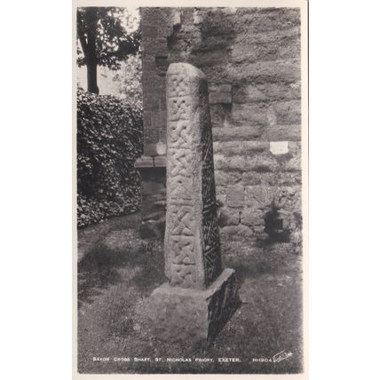 E599 EXETER - SAXON CROSS SHAFT, ST NICHOLAS PRIORY