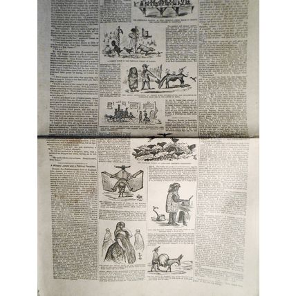 Frank Leslie's Illustrated Newspaper, January 26, 1867 - Theatricals, accidents