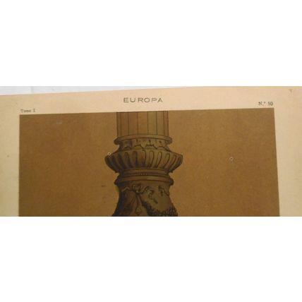 EUROPA - Base de un candelabro, atribuido a Alessandro Leopardo, 1510 - ca 1890