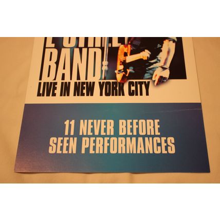 Bruce Springsteen & The E Street Band Double Sided Cardboard Promo-BRUCE SPRIN