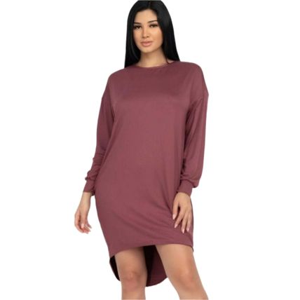HIGH SLIT TANK DRESS