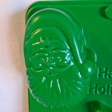 Lot 2 CHRISTMAS JELLO JIGGLERS MOLDS Jell-o Snowman Ornaments Snowflake Candy