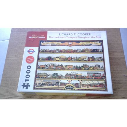 THE LONDONER'S TRANSPORT THROUGHOUT THE AGES Jigsaw (1000 Piece) Pomegranate