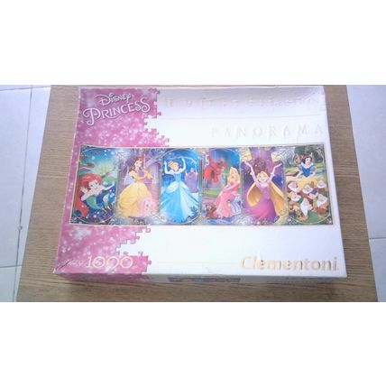 DISNEY PRINCESS Panorama Jigsaw Puzzle (1000 Piece) Clementoni