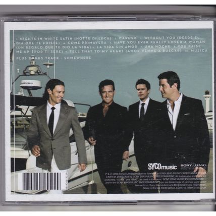 Il Divo : Siempre. (2006) CD Album