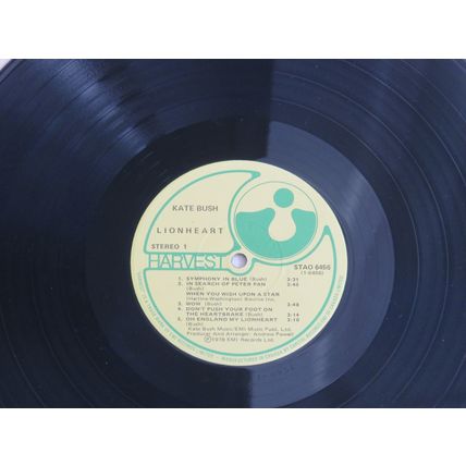 KATE BUSH, LIONHEART GATEFOLD VINYL LP. CANADIAN COPY