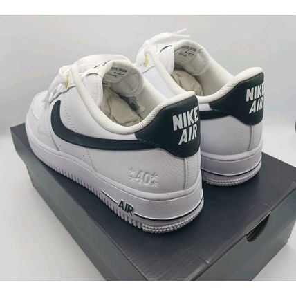 Size 8 - Nike Air Force 1 '07 LV8 40th Anniversary - White Black