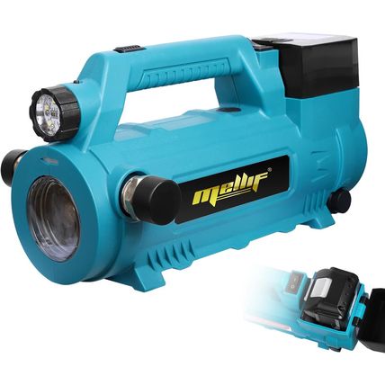 Mellif Cordless Transfer Pump Compatible with Makita 18V Battery, Portable Self-