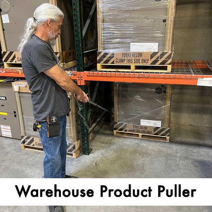 6 Ft Truck Cargo Retriever | Heavy Duty Grabber Reach Tool - 110 Pound Pull | In