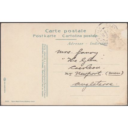 Chamonix et le Montblanc, 1905 - Wehrli CPA