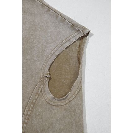 Sage Green Vintage Washed Short Dolman Sleeve Oversized T Shirt