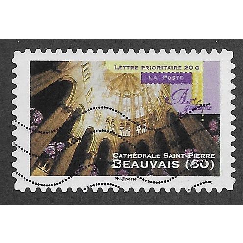 FRA 2011 (58c) 'GOTHIC ART - BEAUVAIS 60' FINE USED (EBID56-542)