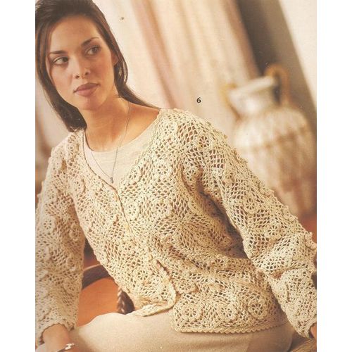 Crochet Sweaters Pattern Booklet Fashion Collection